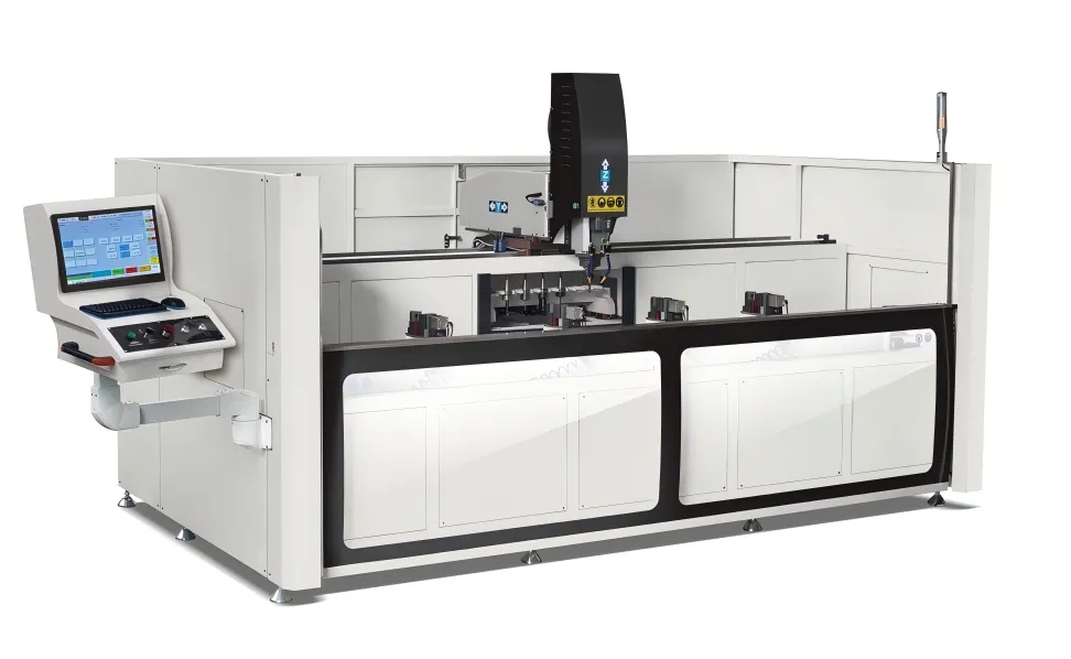 High-Speed Aluminum CNC Drilling & Milling Center